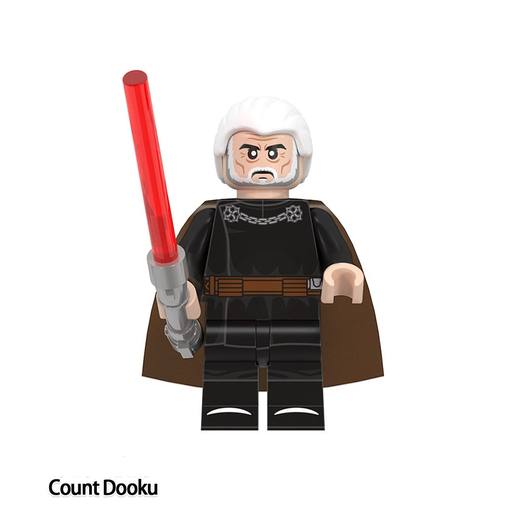 Star Wars Count Dooku Single Custom Minifigure WM2275
