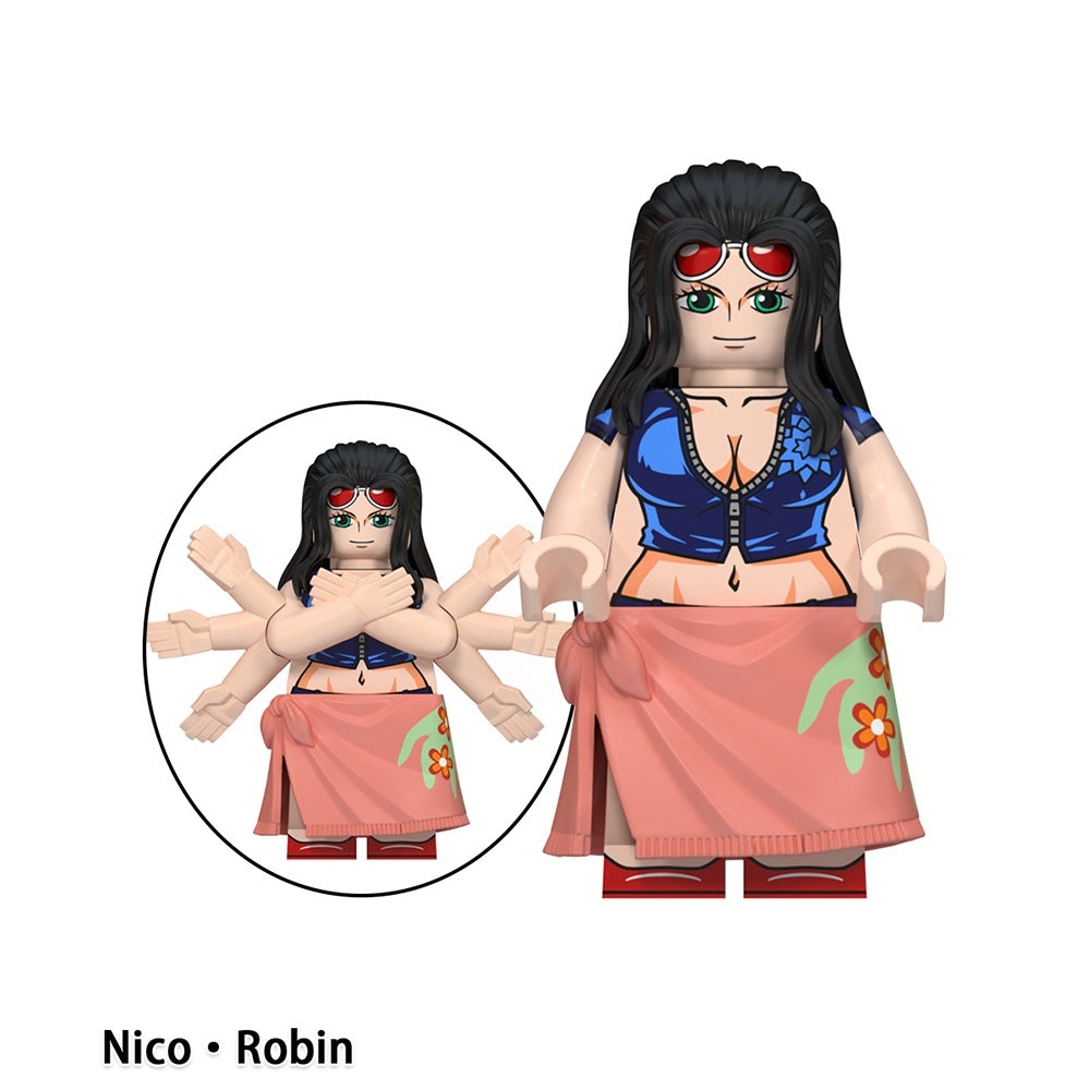 One Piece Manga Custom Minifigures Set WM