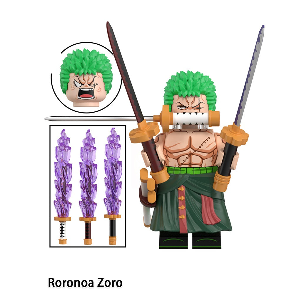 One Piece Manga Custom Minifigures Set WM