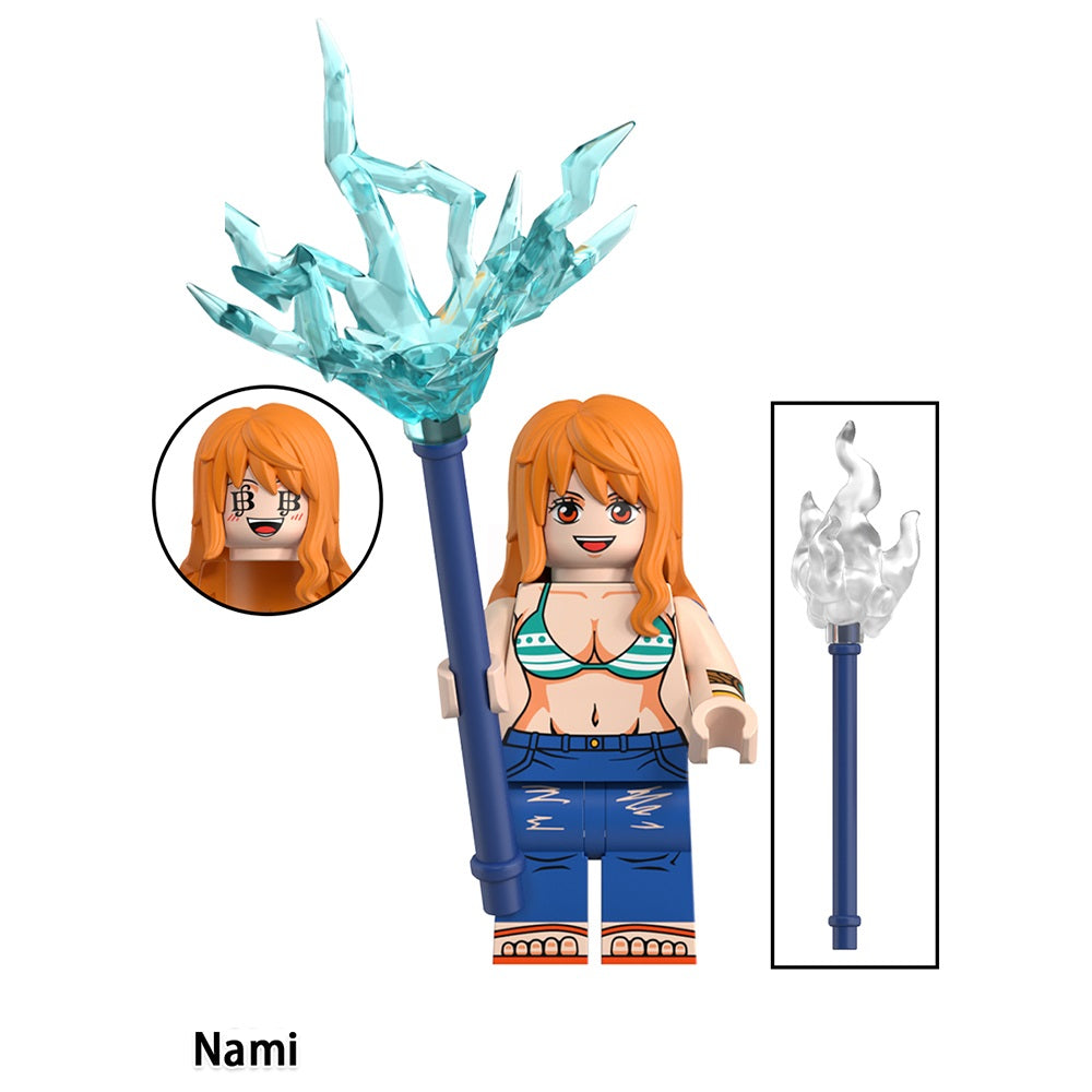 One Piece Manga Custom Minifigures Set WM