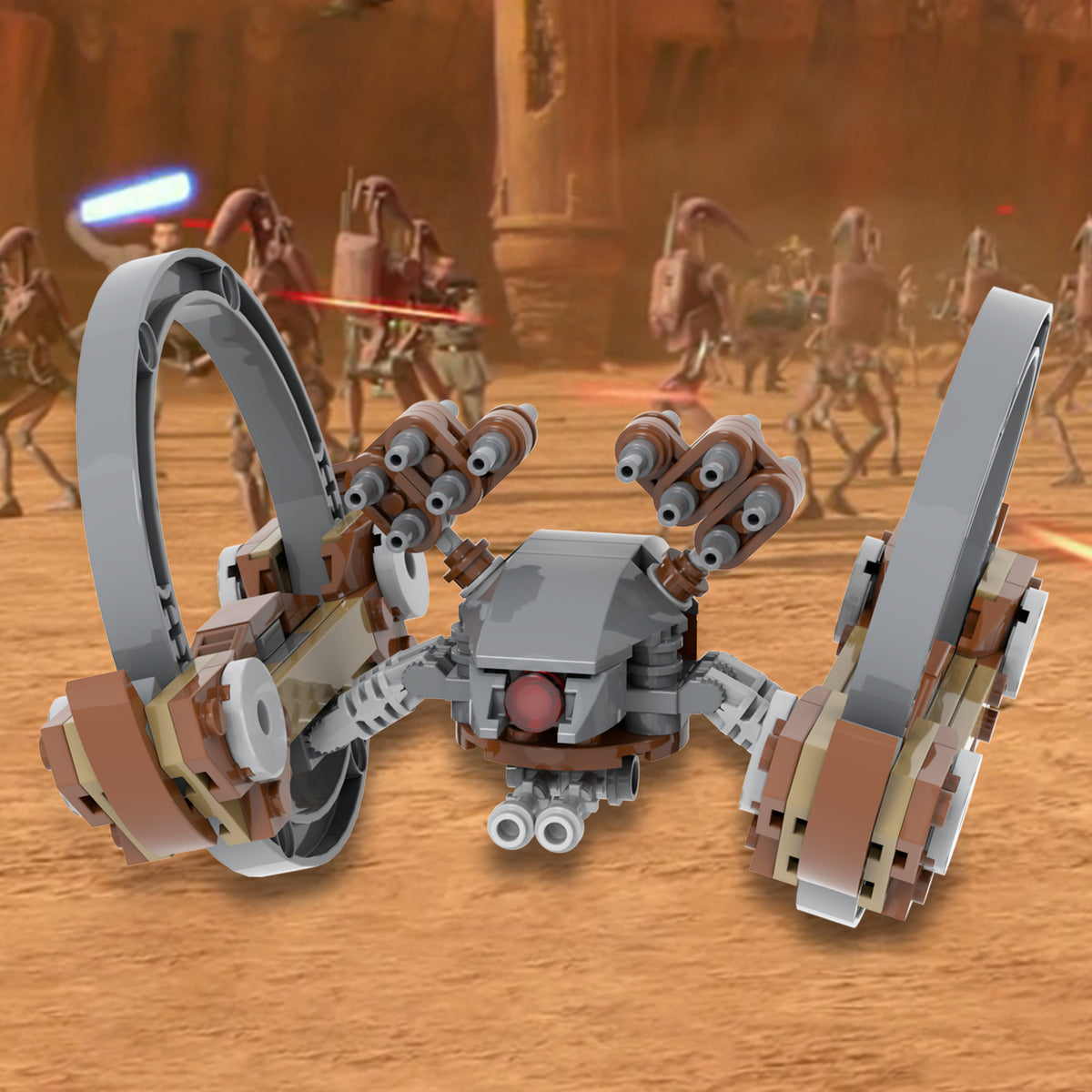 Star Wars Hailfire Droid MOC Building Block Set 188pcs