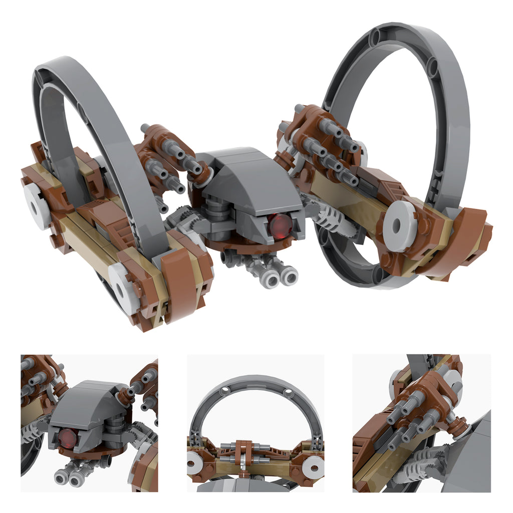 Star Wars Hailfire Droid MOC Building Block Set 188pcs