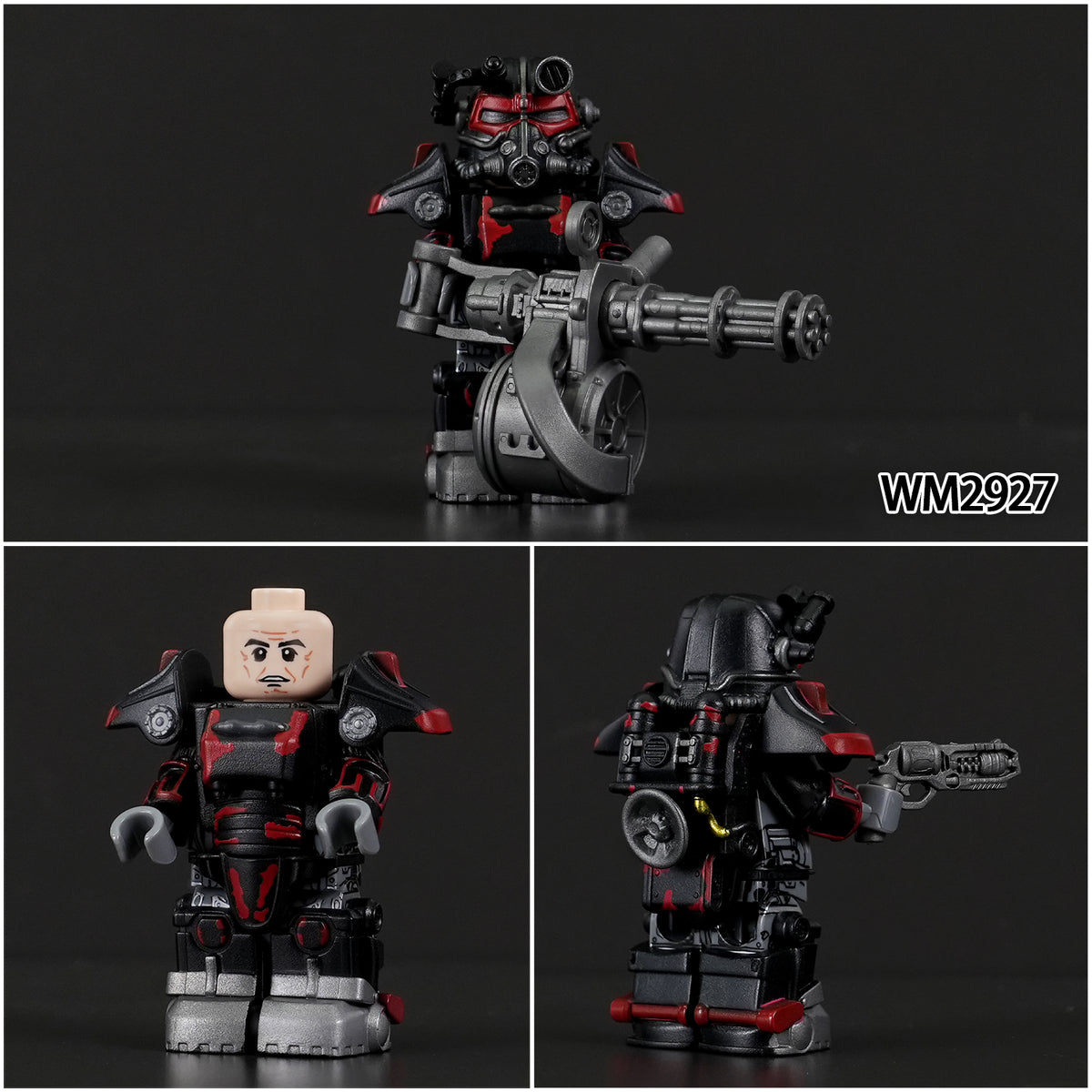 Fallout Power Armor Assortment Custom Minifigures WM