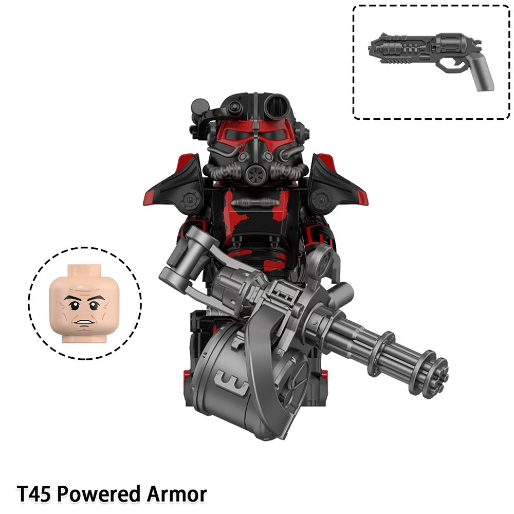 Fallout Power Armor Assortment Custom Minifigures WM