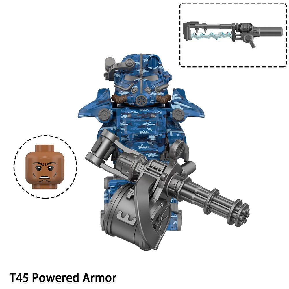 Fallout Power Armor Assortment Custom Minifigures WM