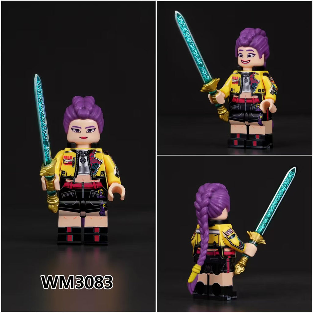 Kpop Demon Hunters Movie Custom Minifigures Set