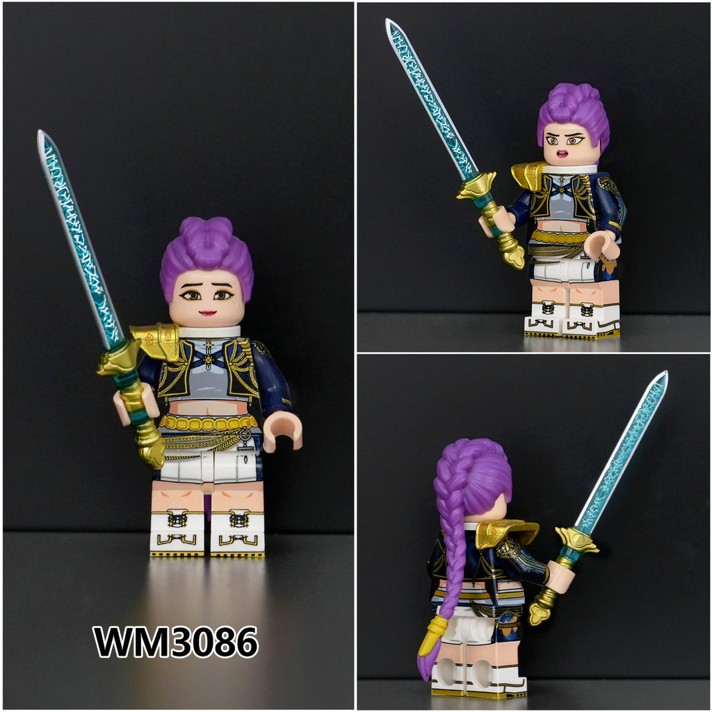 Kpop Demon Hunters Movie Custom Minifigures Set