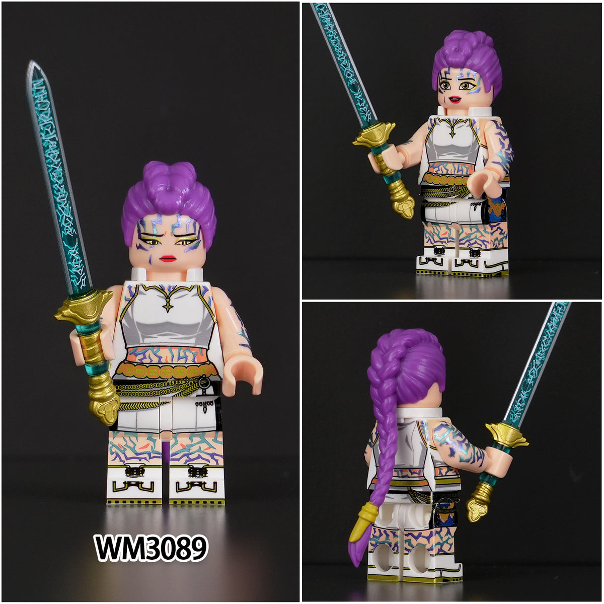 Kpop Demon Hunters Movie Custom Minifigures Set