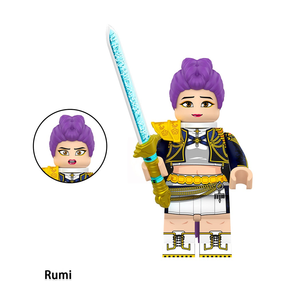 Kpop Demon Hunters Movie Custom Minifigures Set