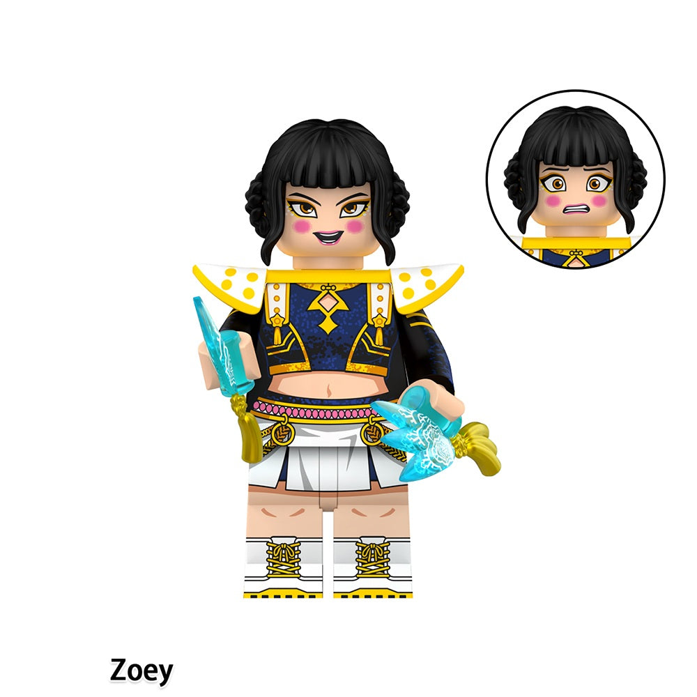 Kpop Demon Hunters Movie Custom Minifigures Set