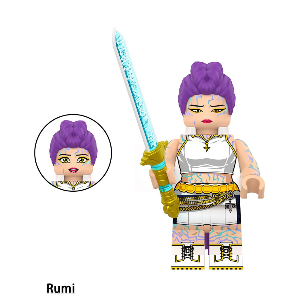 Kpop Demon Hunters Movie Custom Minifigures Set