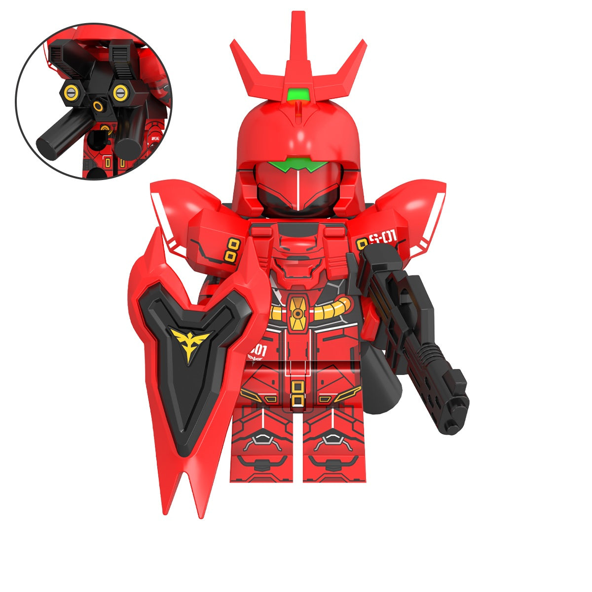 Gundam Char's Counter Attack Custom Minifigures