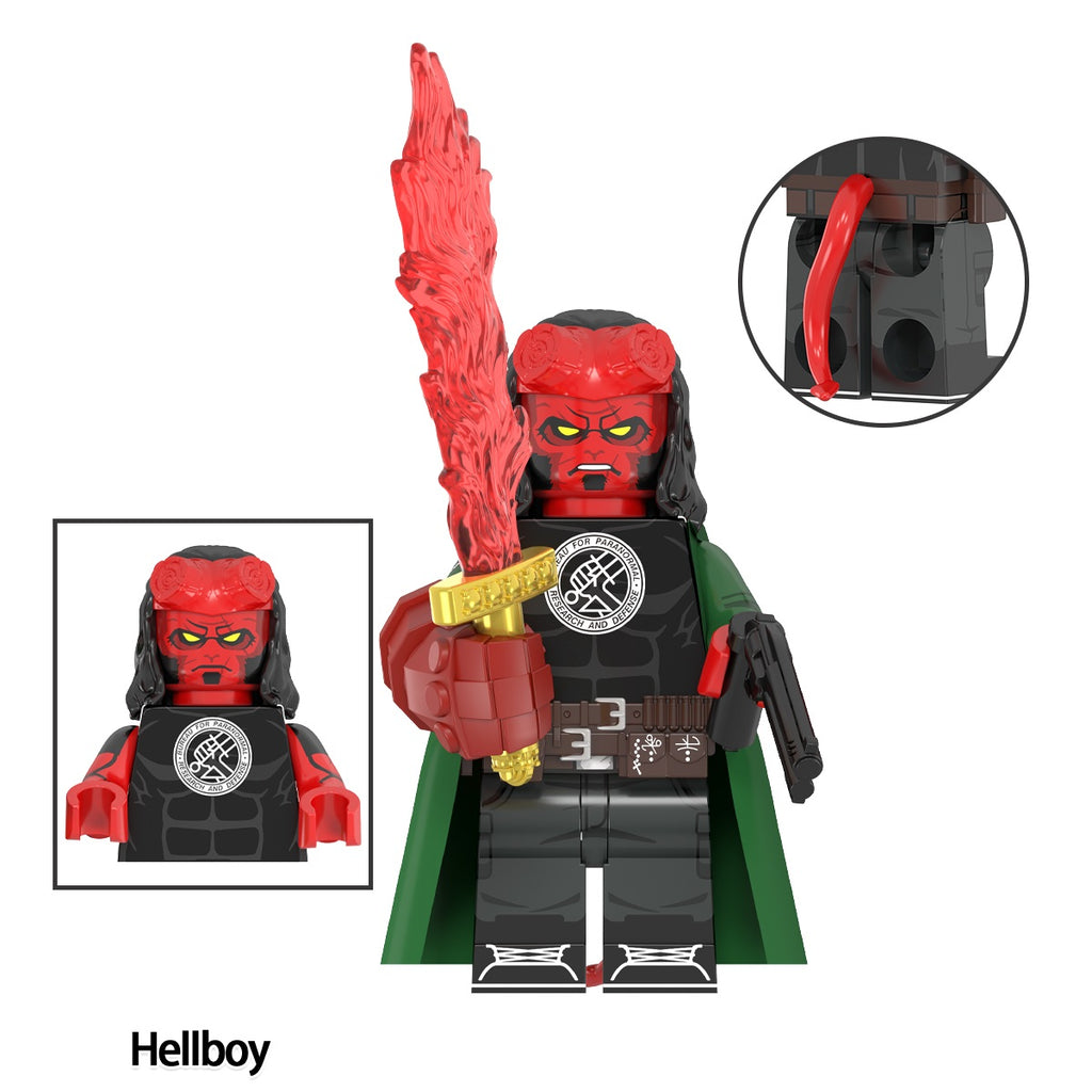 Hellboy Comic Movie Custom Minifigures