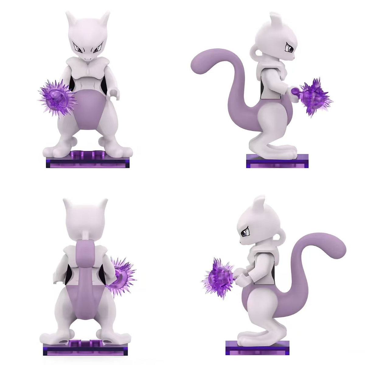 Pokemon Mewto Custom Minifigure