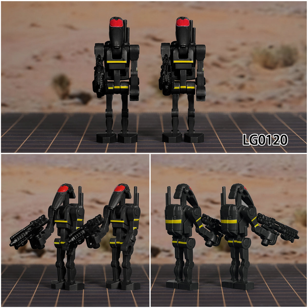 Star Wars B1 Battle Droid with Rotating Arms and Movable Legs Custom Clanker Minifigures LG
