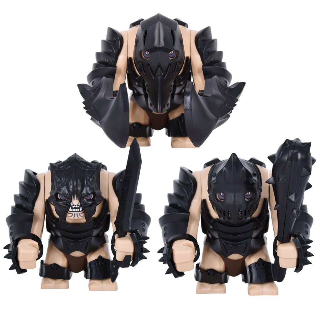 LOTR Armored Trolls Custom Big Figures
