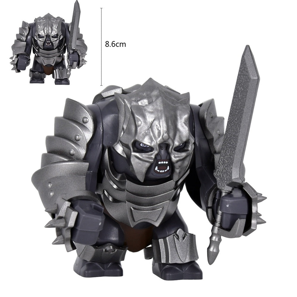 LOTR Armored Trolls Custom Big Figures
