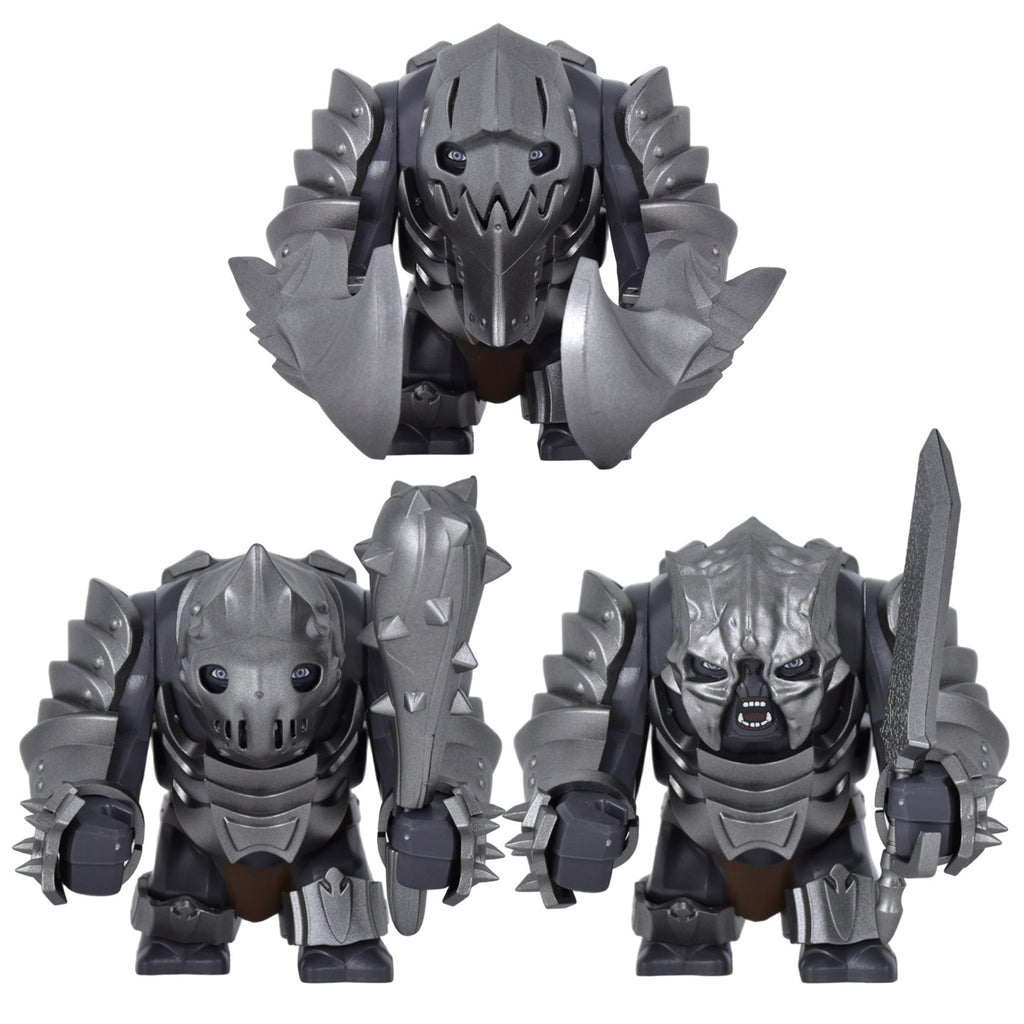 LOTR Armored Trolls Custom Big Figures