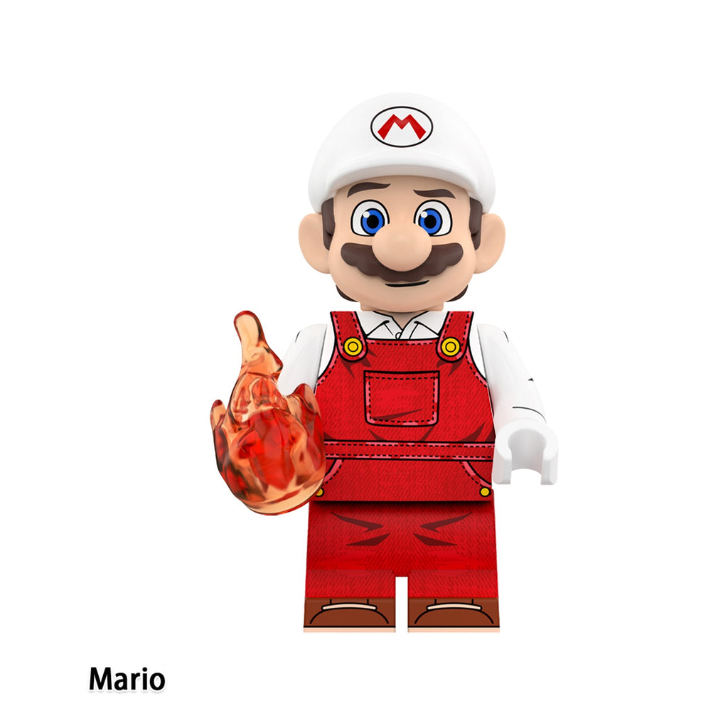Super Mario Brothers Custom 9 Minifigures Set