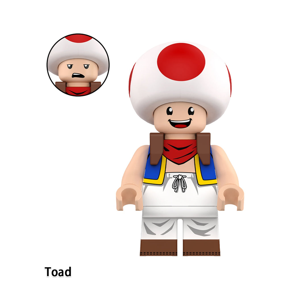 Super Mario Brothers Custom 9 Minifigures Set