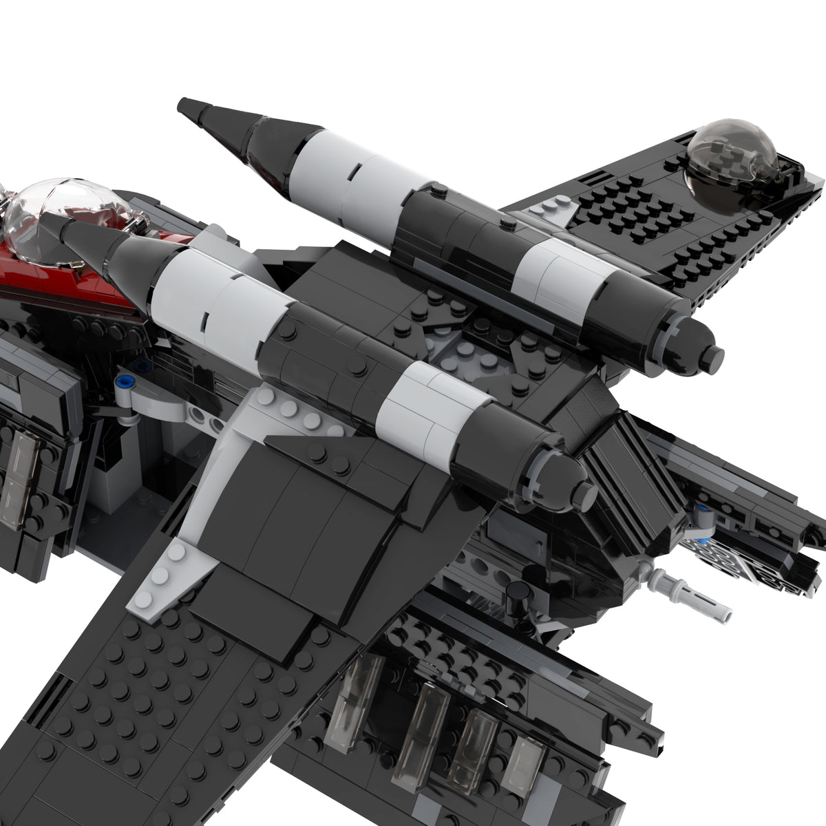 Star Wars Shadow Clone Gunship MOC 1112pcs