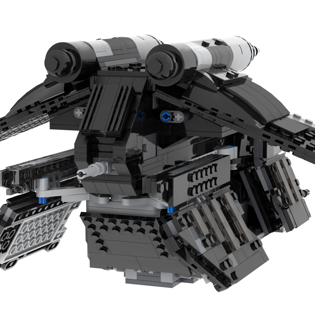 Star Wars Shadow Clone Gunship MOC 1112pcs