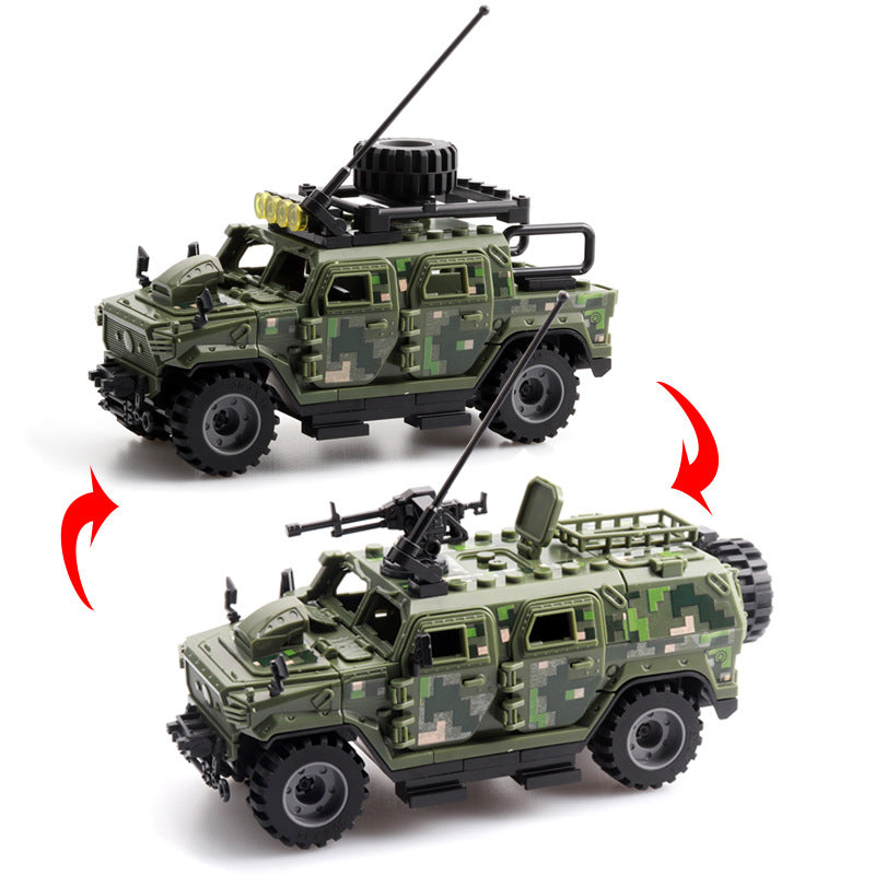 SWAT Team Special Forces 6 Custom Minifigures + Tactical Truck