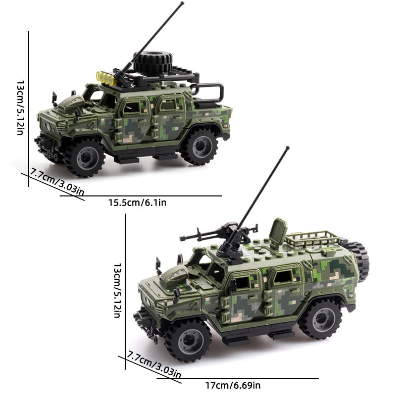 SWAT Team Special Forces 6 Custom Minifigures + Tactical Truck