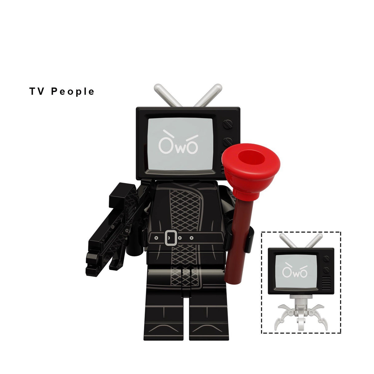 Skibidi Toilet Series Custom Minifigures