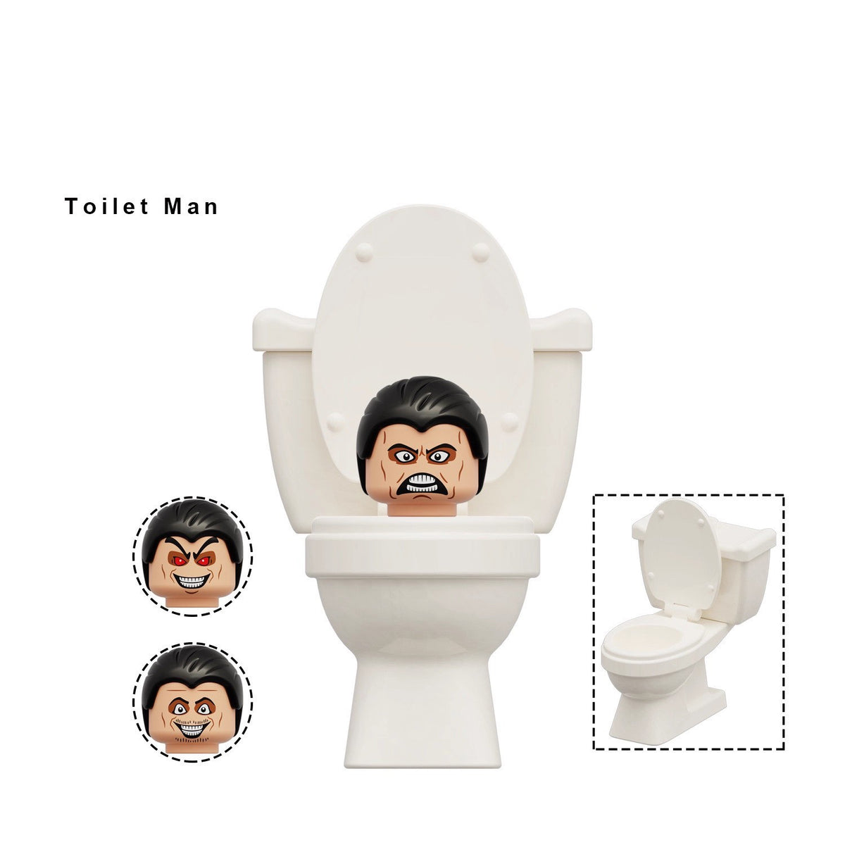 Skibidi Toilet Series Custom Minifigures