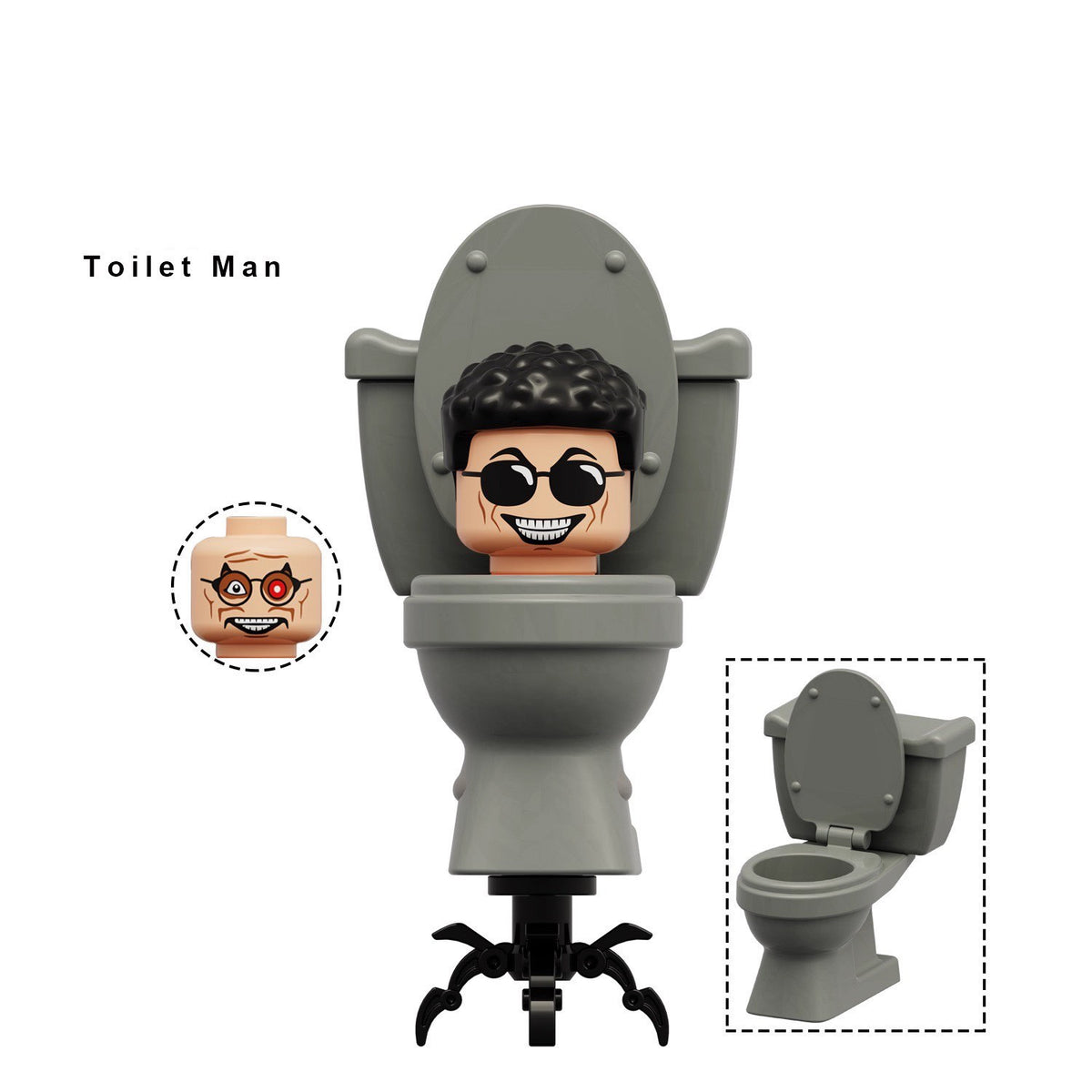 Skibidi Toilet Series Custom Minifigures