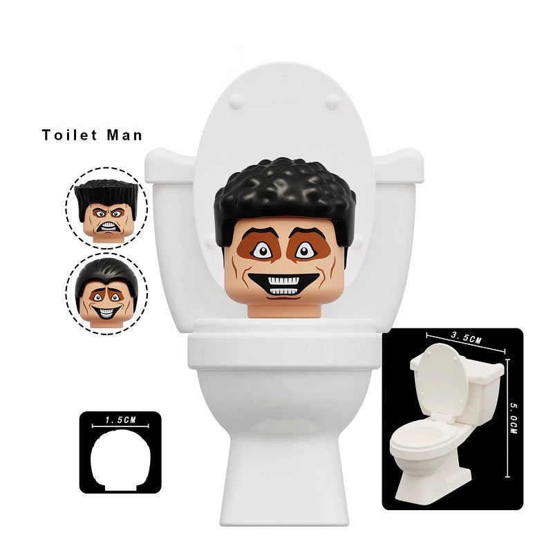 Skibidi Toilet Series Custom Minifigures
