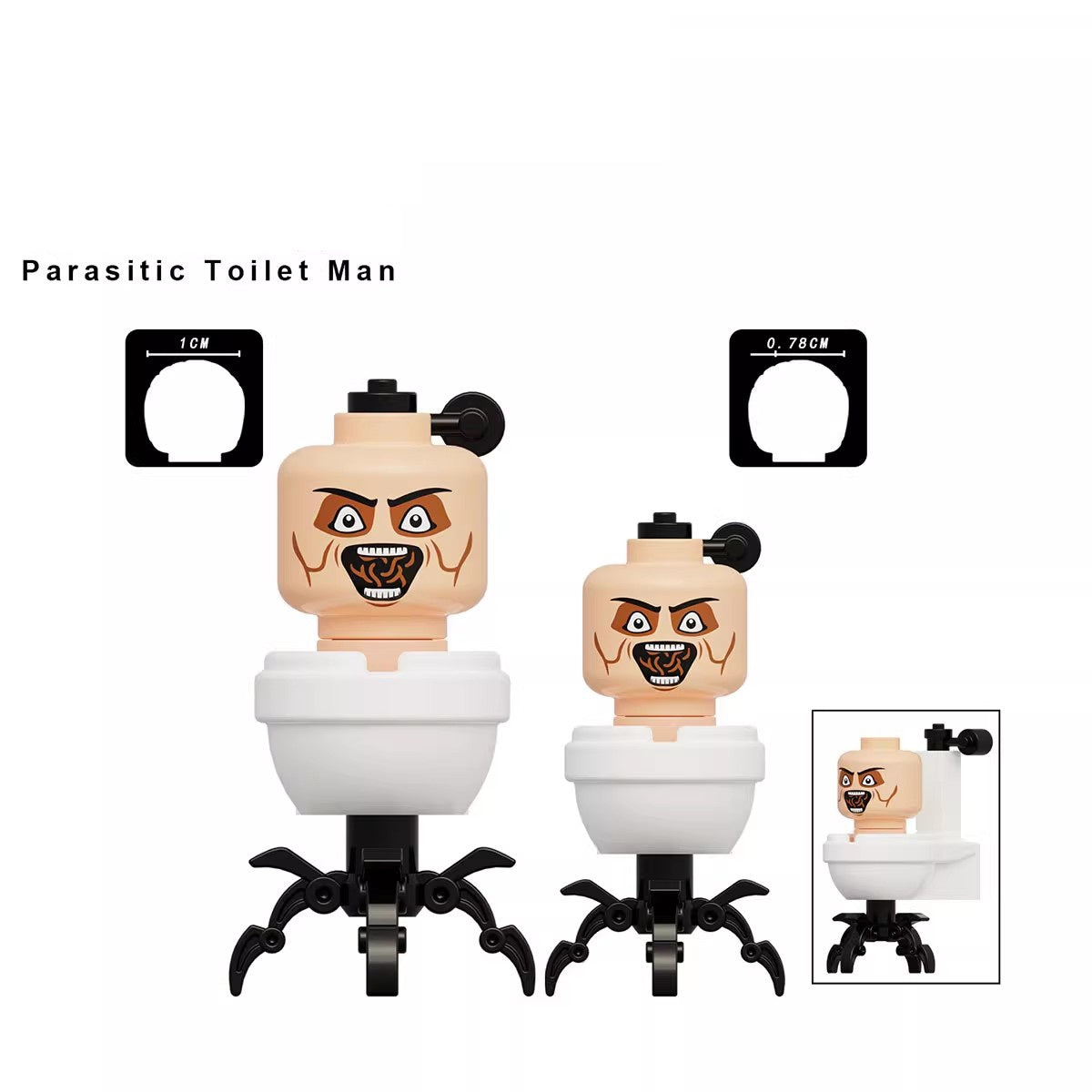 Skibidi Toilet Series Custom Minifigures