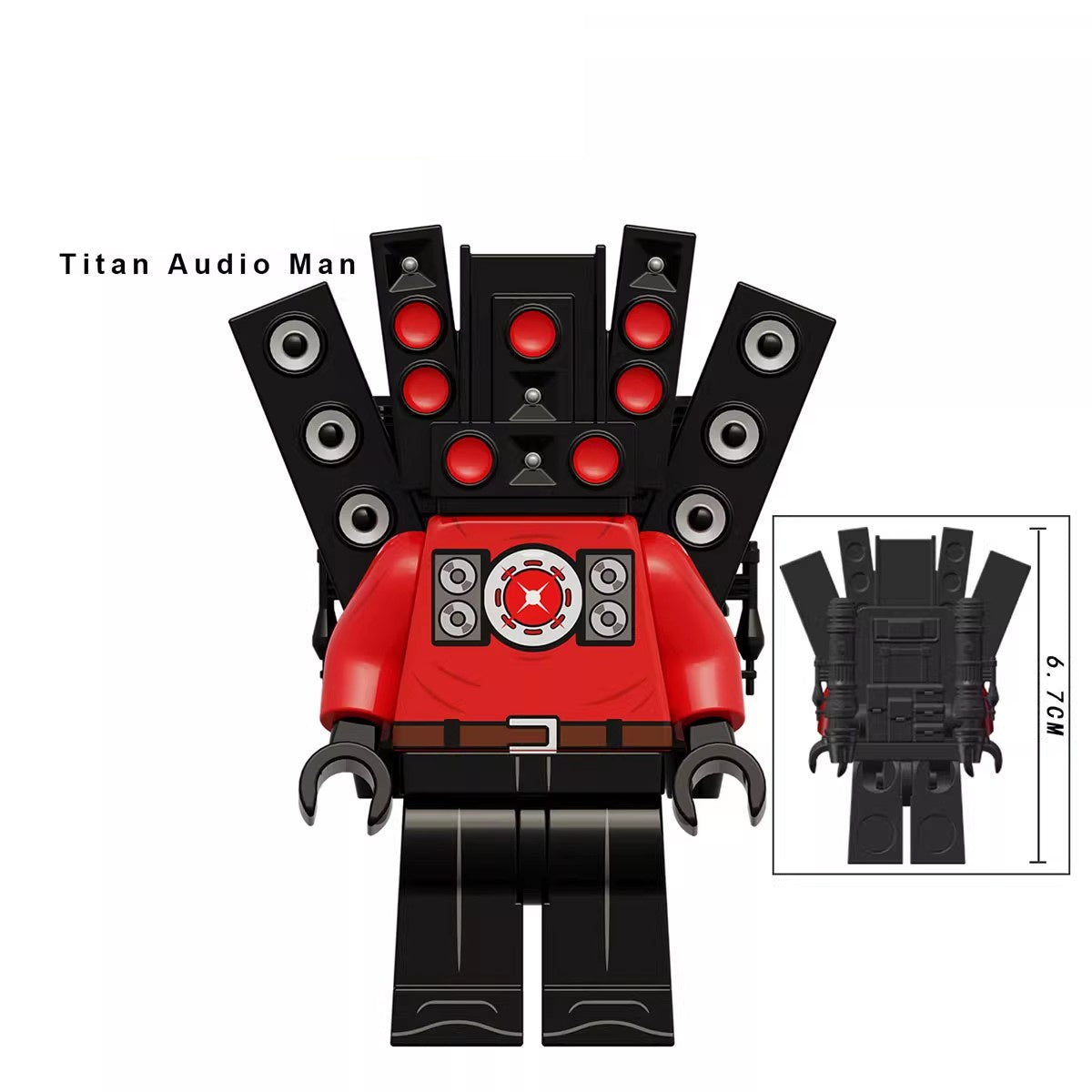 Skibidi Toilet Series Custom Minifigures