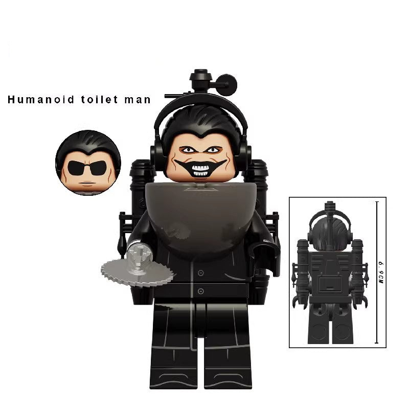 Skibidi Toilet Series Custom Minifigures