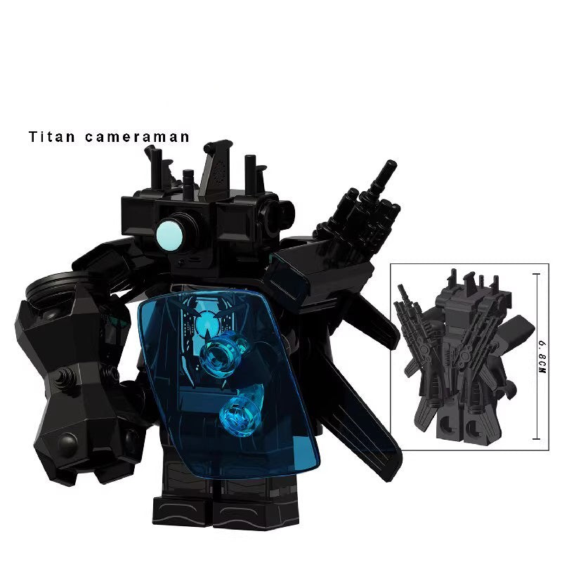 Skibidi Toilet Series Custom Minifigures