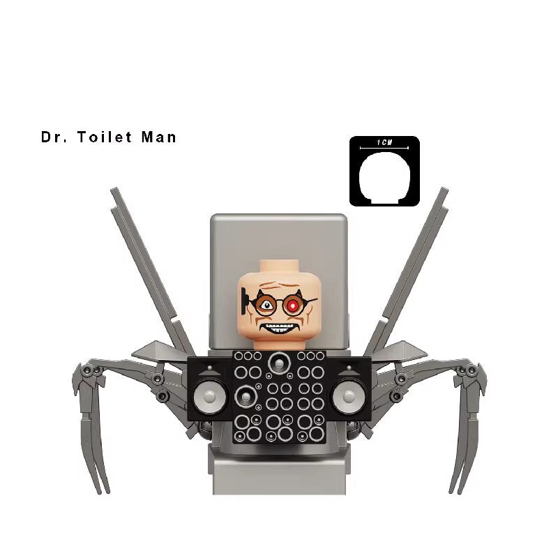 Skibidi Toilet Series Custom Minifigures