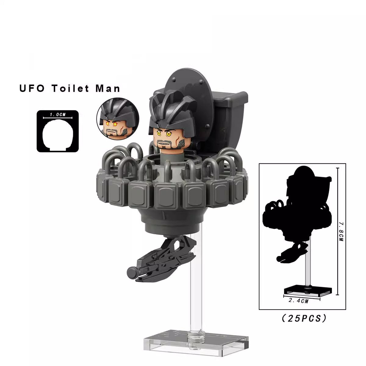 Skibidi Toilet Series Custom Minifigures