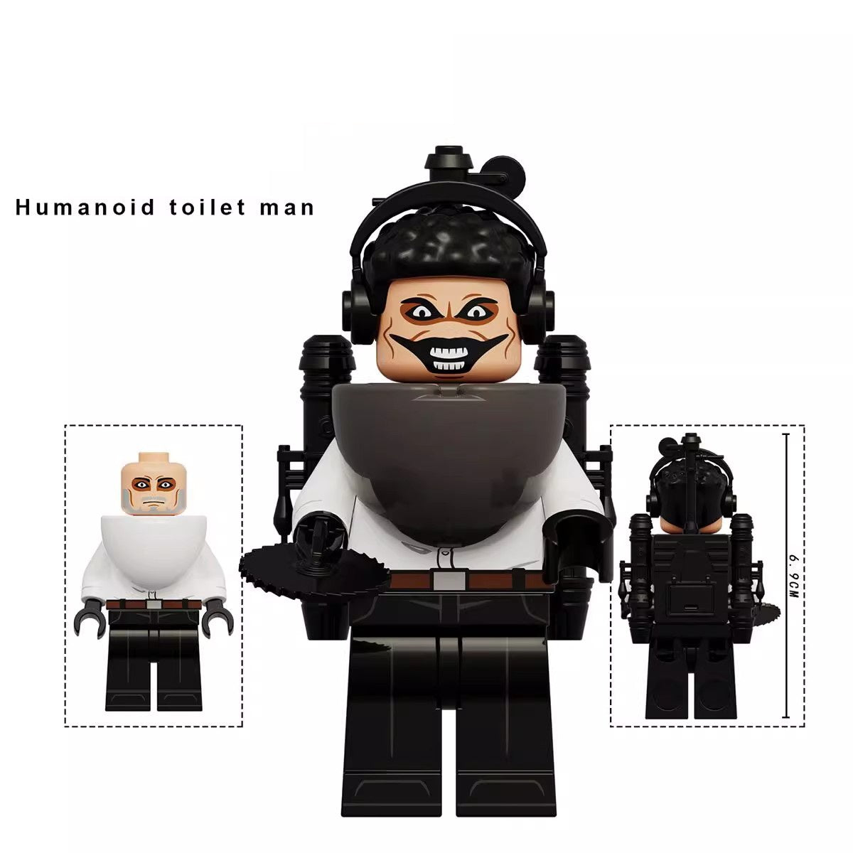 Skibidi Toilet Series Custom Minifigures