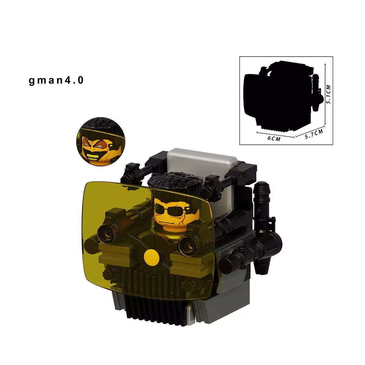 Skibidi Toilet Series Custom Minifigures