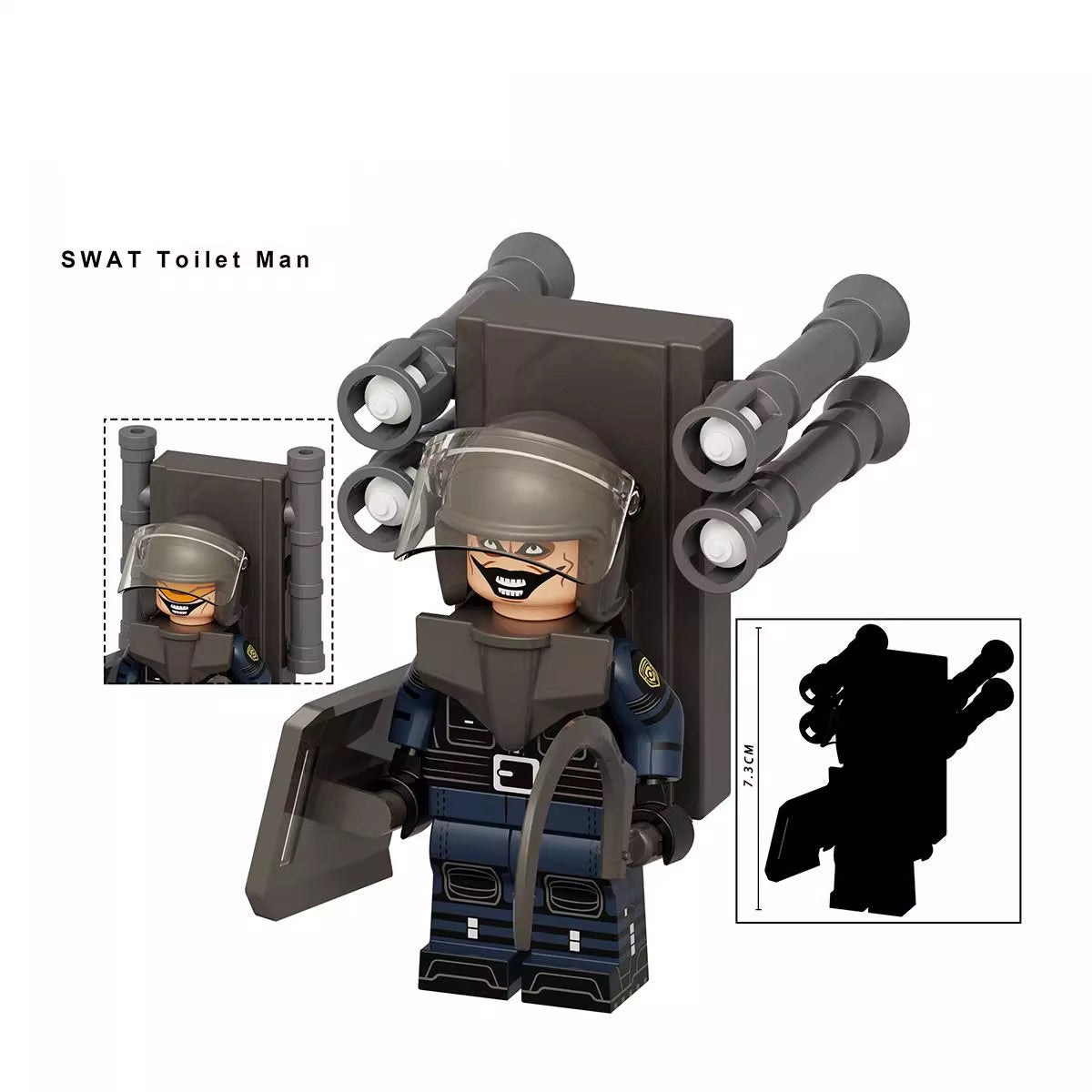 Skibidi Toilet Series Custom Minifigures