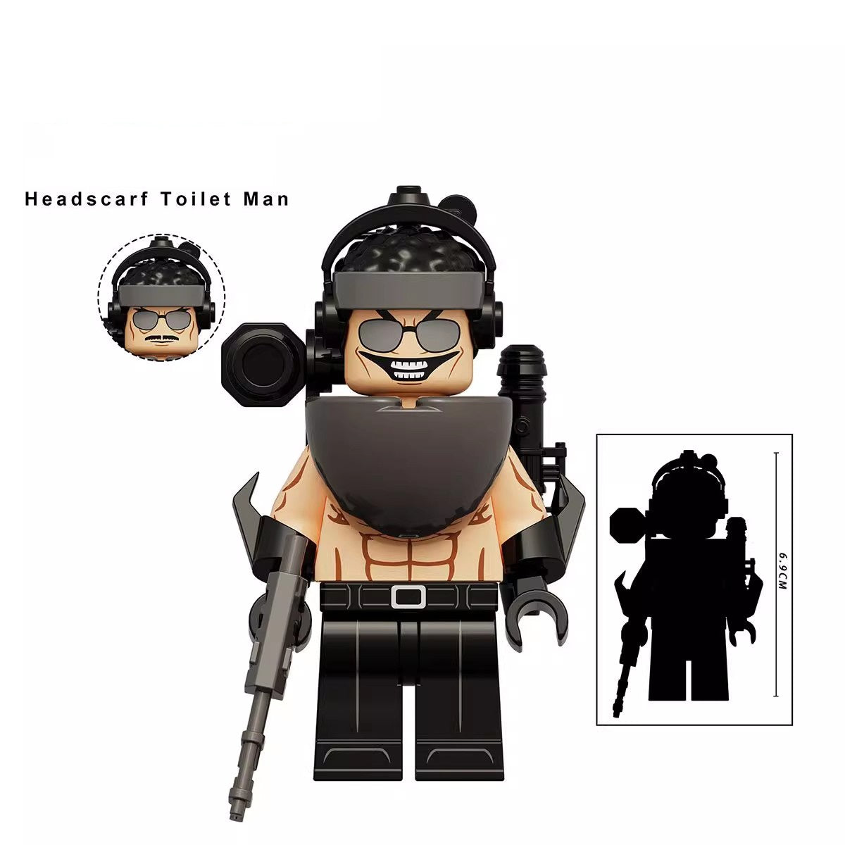 Skibidi Toilet Series Custom Minifigures