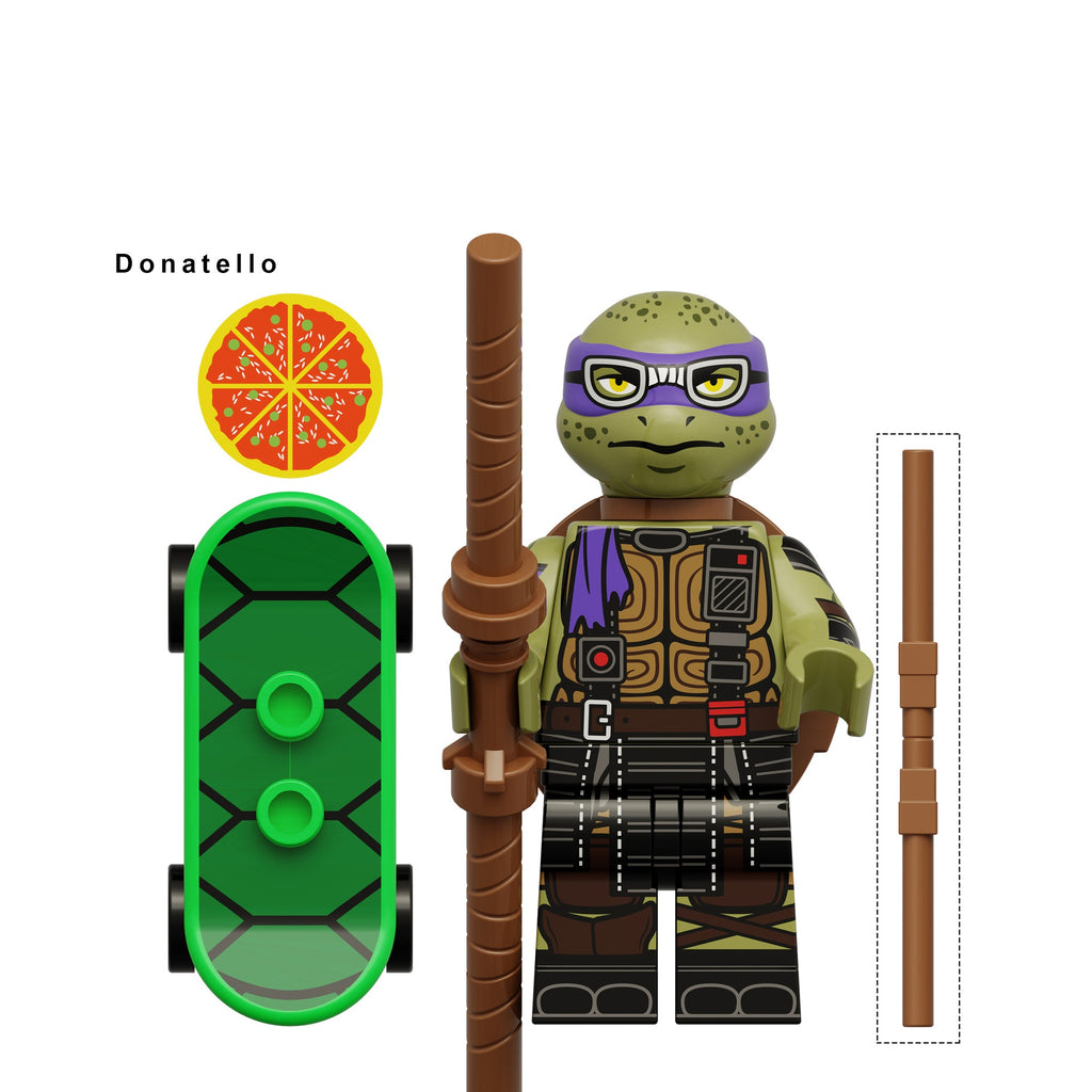Teenage Mutant Ninja Turtles TMNT Custom Minifigures