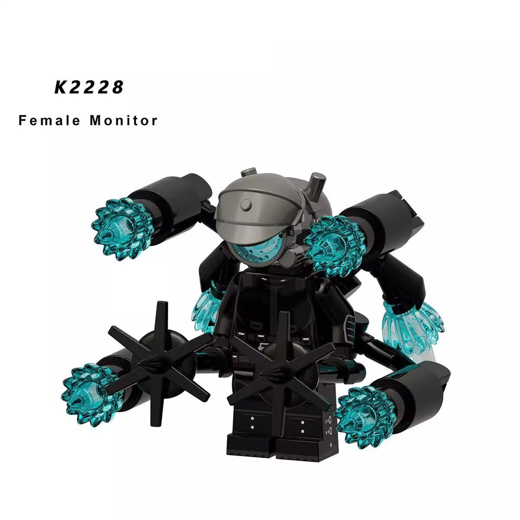 Skibidi Toilet Series Custom Minifigures