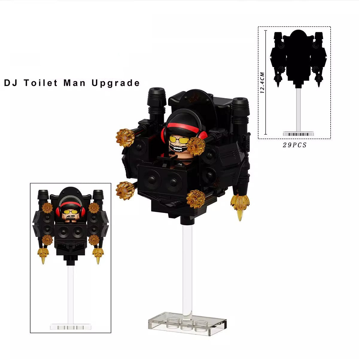 Skibidi Toilet Series Custom Minifigures