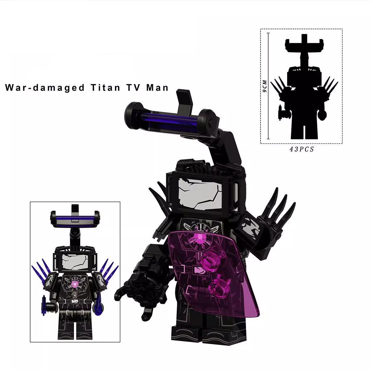 Skibidi Toilet Series Custom Minifigures