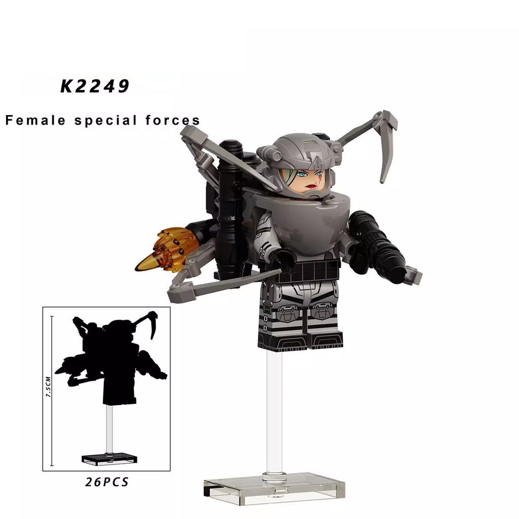 Skibidi Toilet Series Custom Minifigures