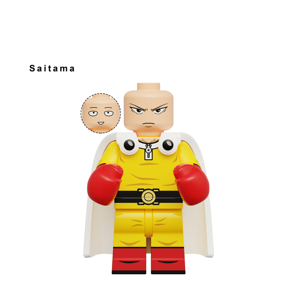 One Punch Man Custom Anime Minifigures 8pcs Set KT
