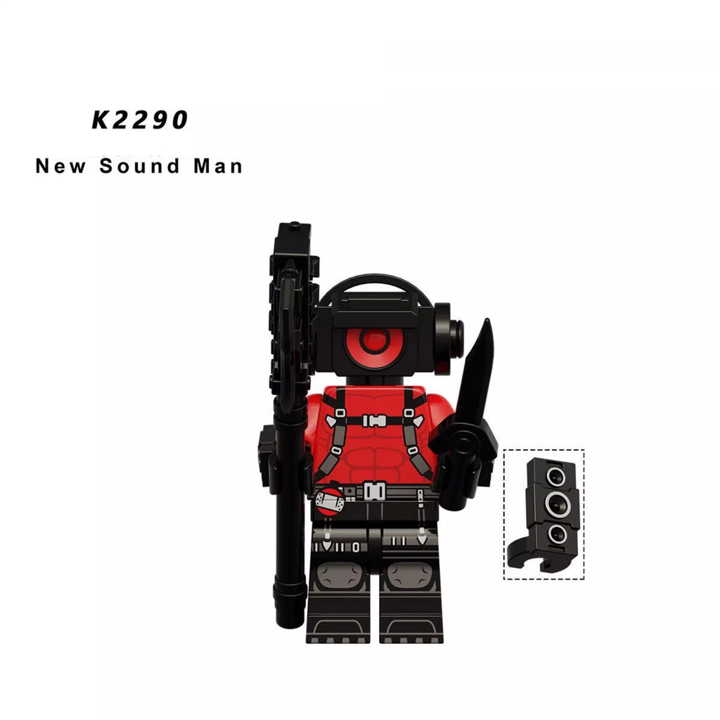 Skibidi Toilet Series Custom Minifigures