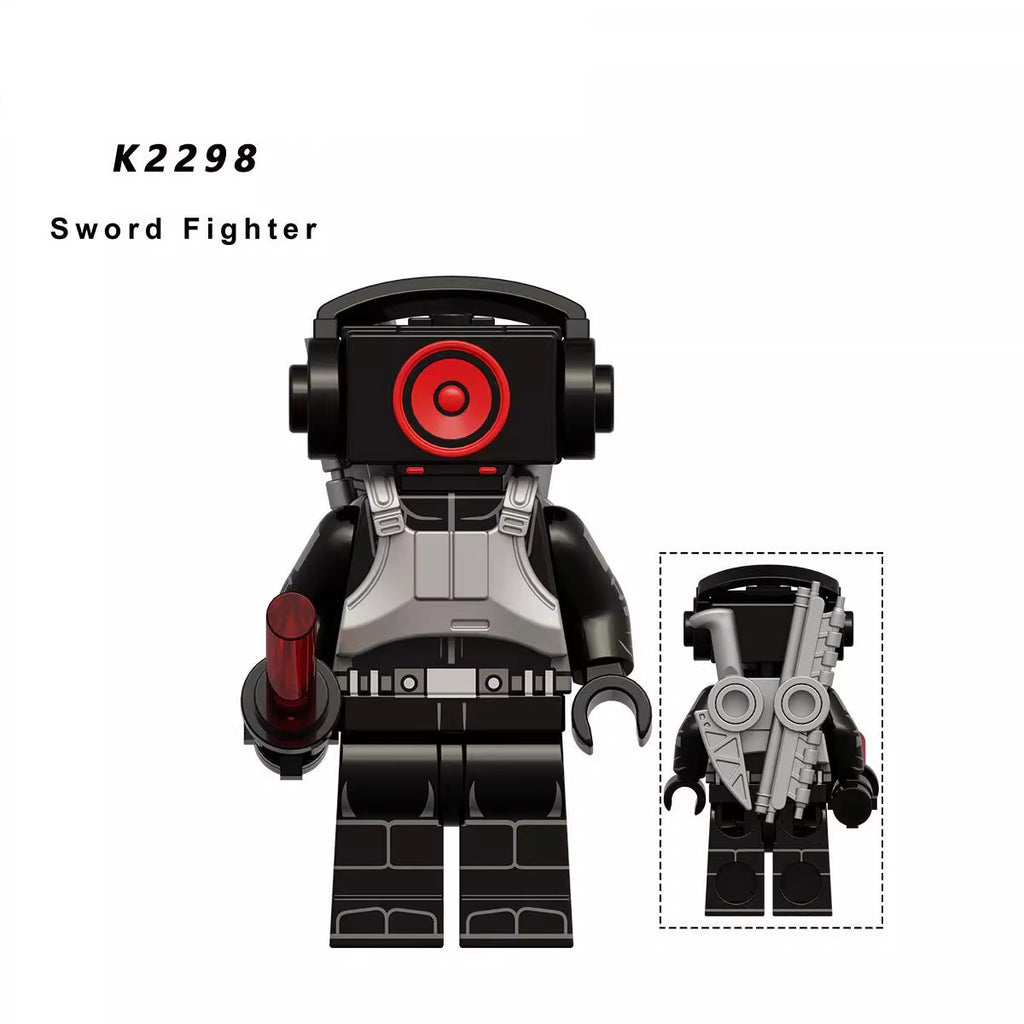 Skibidi Toilet Series Custom Minifigures